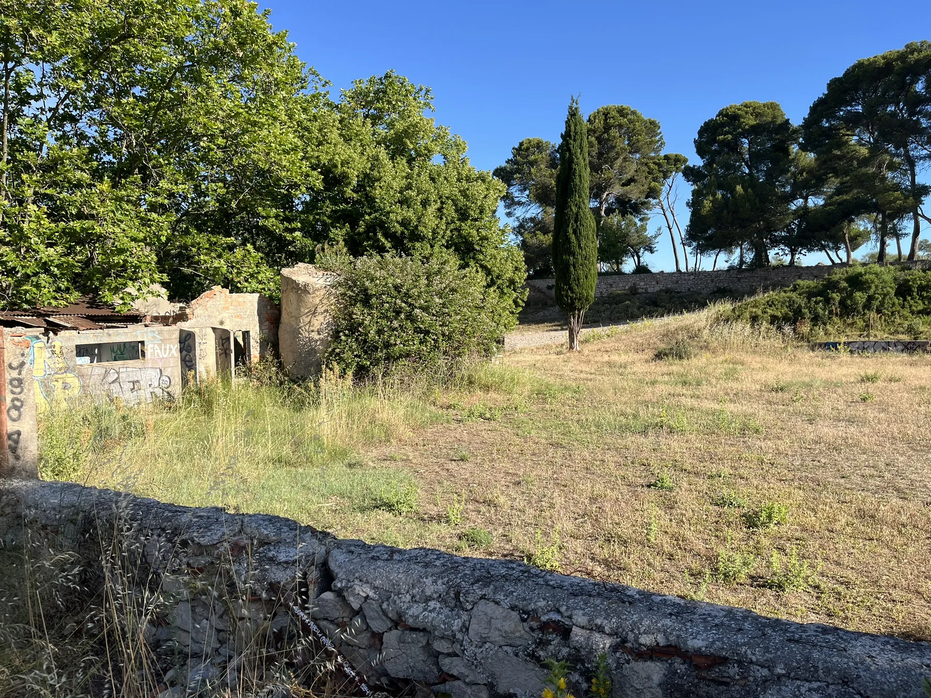 Parcours Départ galine vue Marseille, château galine, retypar la chapelle